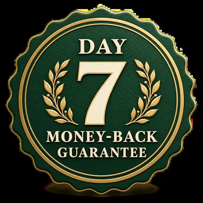 7-day money-back guarantee